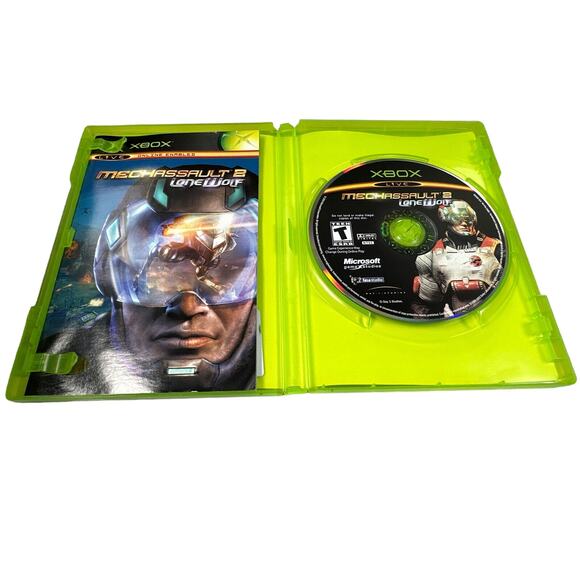 MechAssault 2: Lone Wolf (Microsoft Xbox, 2004) Authentic, CIB, Tested - Picture 2 of 3